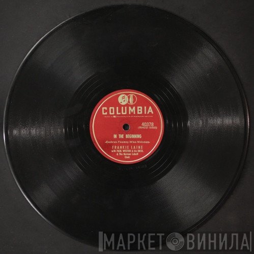 Frankie Laine With Paul Weston And His Orchestra  - In The Beginning / Old Shoes