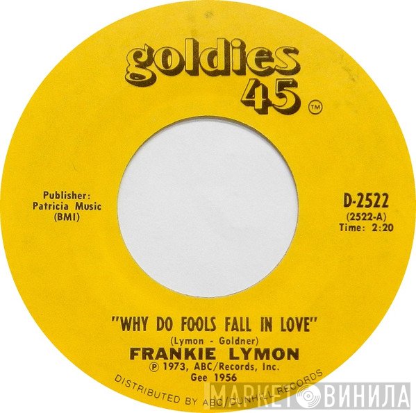 Frankie Lymon  - Why Do Fools Fall In Love / Please Be Mine