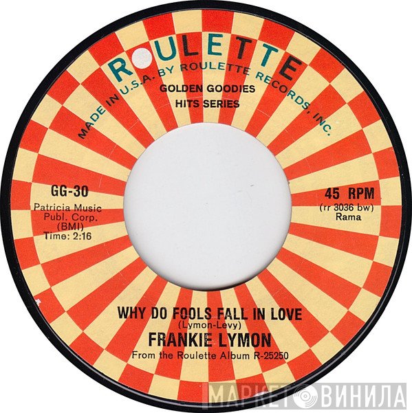 Frankie Lymon - Why Do Fools Fall In Love / I'm Not A Juvenile Delinquent