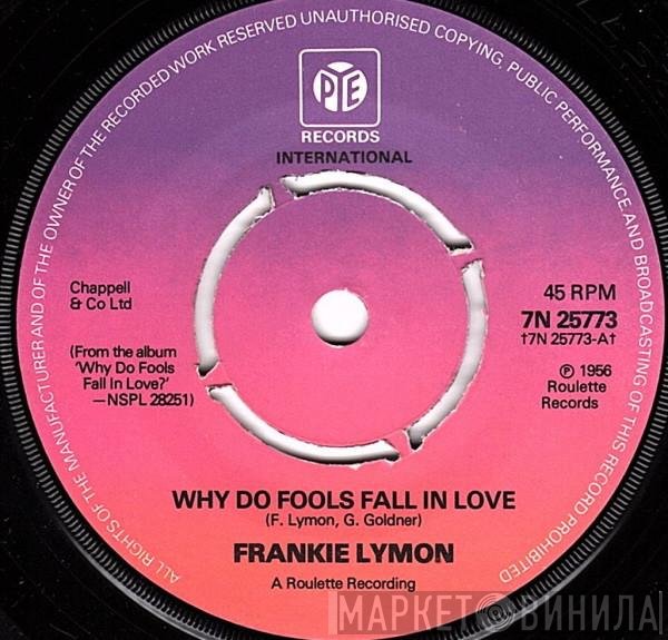 Frankie Lymon - Why Do Fools Fall In Love
