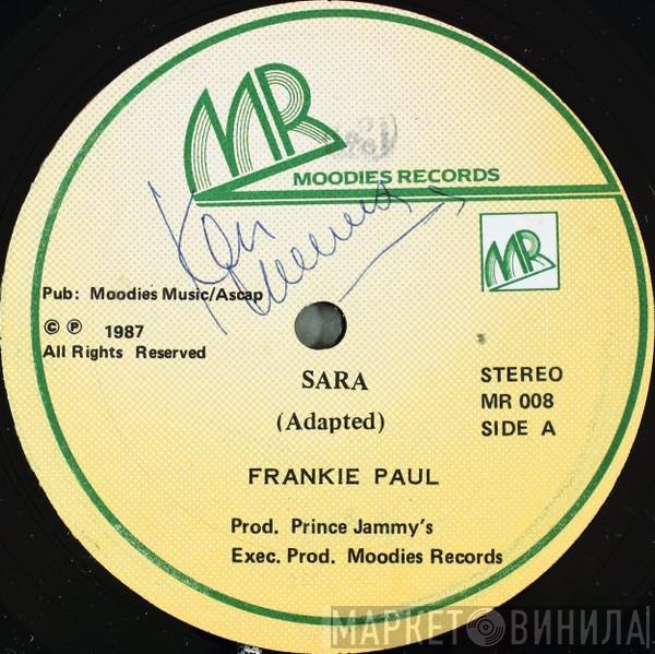 Frankie Paul / East 225th Street Band  - Sara / Smile