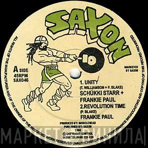 Frankie Paul, Chukki Star - Unity