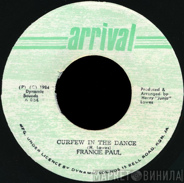 Frankie Paul - Curfew In The Dance