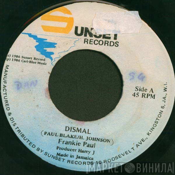 Frankie Paul - Dismal