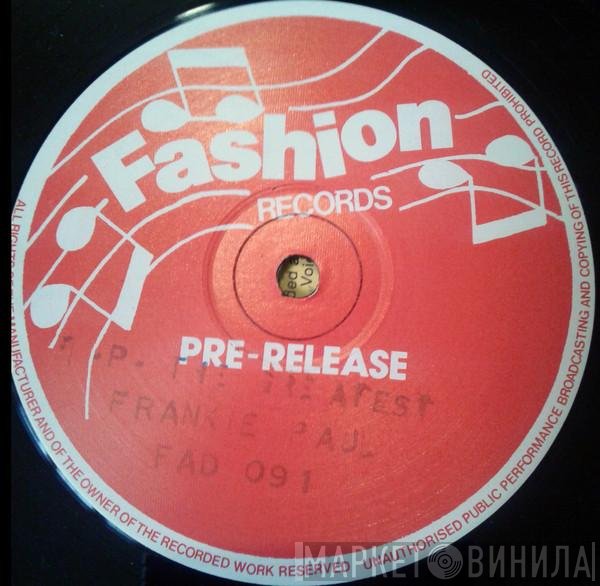 Frankie Paul - F. P. The Greatest