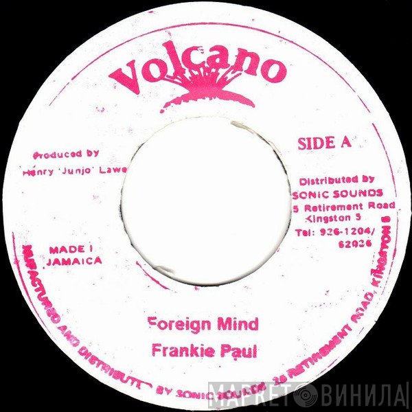Frankie Paul  - Foreign Mind