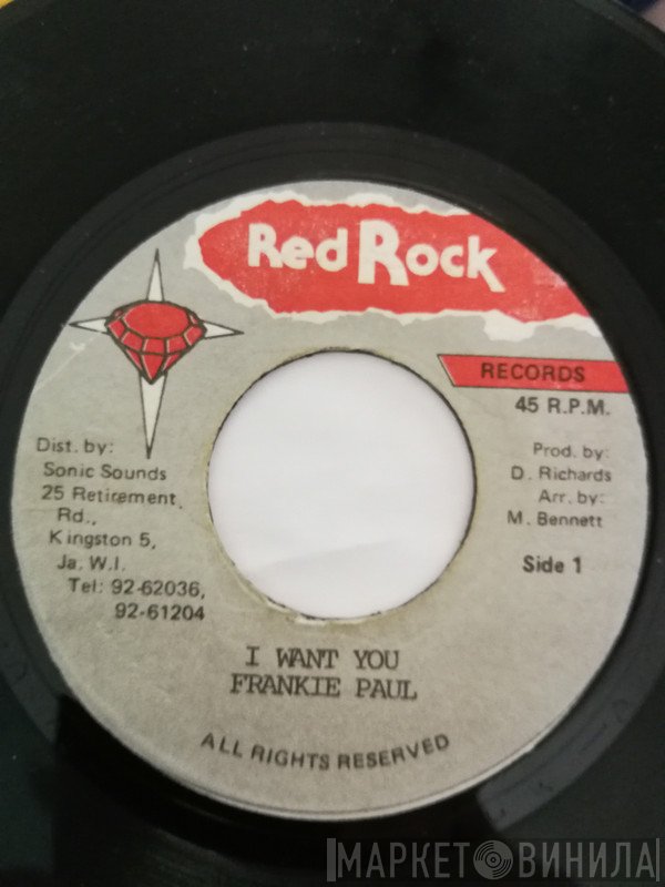 Frankie Paul - I Want You