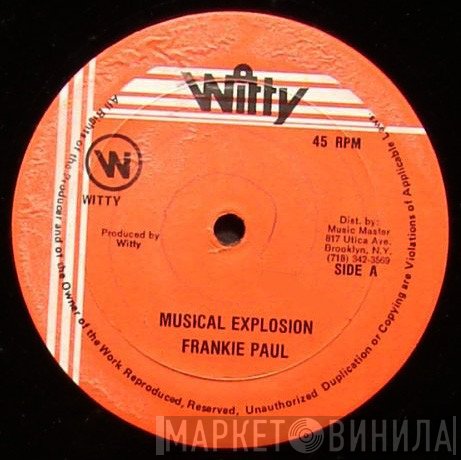Frankie Paul - Musical Explosion