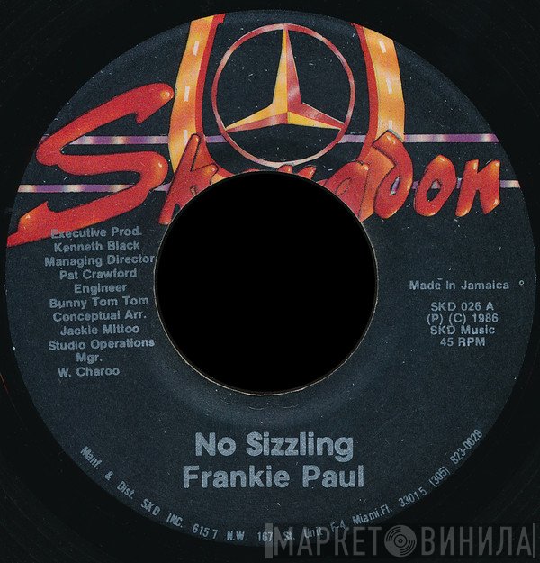Frankie Paul - No Sizzling
