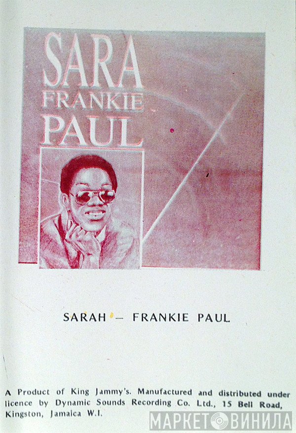 Frankie Paul  - Sarah