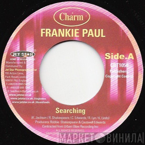 Frankie Paul - Searching