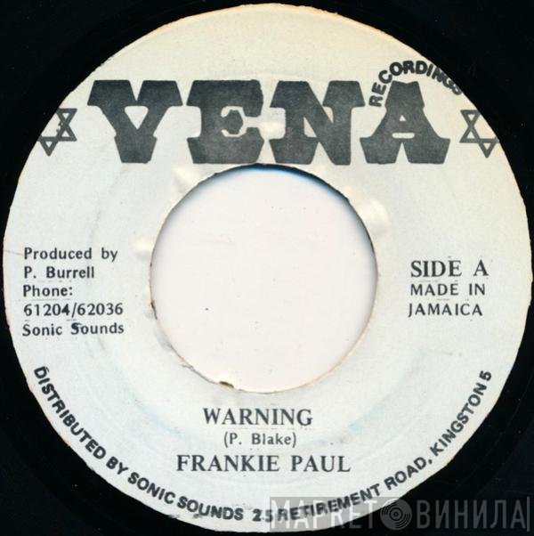 Frankie Paul - Warning