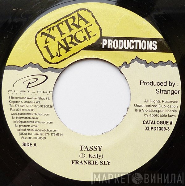 Frankie Sly / Stranger   - Fassy / Rae Rae