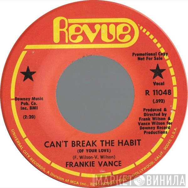 Frankie Vance - Can't Break The Habit (Of Your Love) / Do You Hear Me Baby? (Is Your Phone Line Clear?)