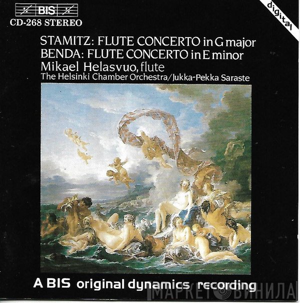 František Benda, Carl Stamitz, Jukka-Pekka Saraste, Mikael Helasvuo, Helsinki Chamber Orchestra - Stamitz: Flute Concerto in G Major / Benda: Flute Concerto In E Minor