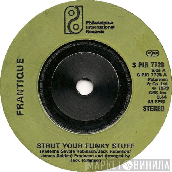 Frantique - Strut Your Funky Stuff