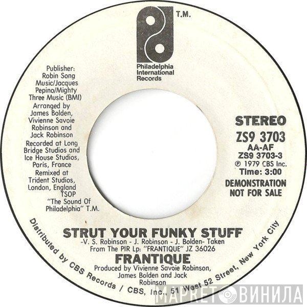 Frantique - Strut Your Funky Stuff