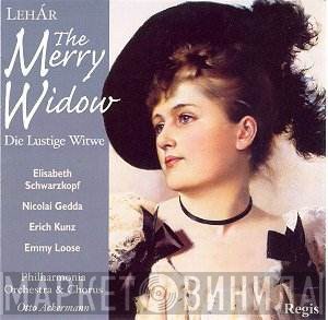 Franz Lehár, Elisabeth Schwarzkopf, Nicolai Gedda, Erich Kunz, Emmy Loose, Philharmonia Orchestra, Philharmonia Chorus, Otto Ackermann - The Merry Widow = Die Lustige Witwe