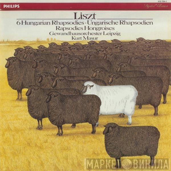 Franz Liszt – Gewandhausorchester Leipzig, Kurt Masur  - 6 Hungarian Rhapsodies