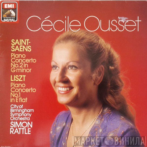 Franz Liszt, Camille Saint-Saëns, City Of Birmingham Symphony Orchestra, Sir Simon Rattle, Cécile Ousset - Saint-Saëns Piano Concerto No. 2 In G Minor, Liszt Piano Concerto No.1 In E Flat