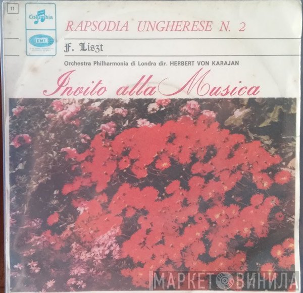 Franz Liszt, Philharmonia Orchestra Dir. Herbert von Karajan  - Rapsodia Ungherese N.2