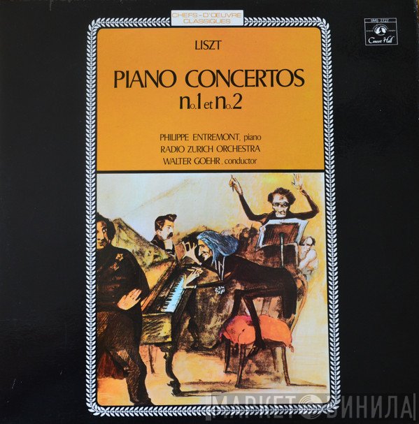 Franz Liszt, Philippe Entremont, Zurich Radio Orchestra, Walter Goehr - Piano Concertos No.1 Et No.2