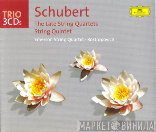 Franz Schubert - Emerson String Quartet, Mstislav Rostropovich  - The Late String Quartets / String Quintet