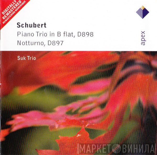 Franz Schubert, Suk Trio - Piano Trio In B Flat, D898 / Notturno, D897
