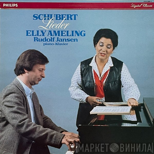 Franz Schubert - Elly Ameling, Rudolf Jansen  - Lieder