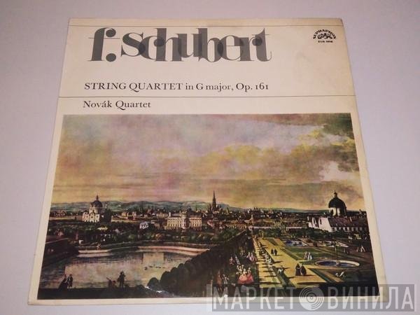 Franz Schubert, Novák Quartet  - String Quartet In G Major, Op. 161