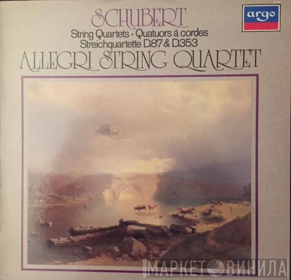 Franz Schubert, The Allegri String Quartet - String Quartets D.87 & D.353