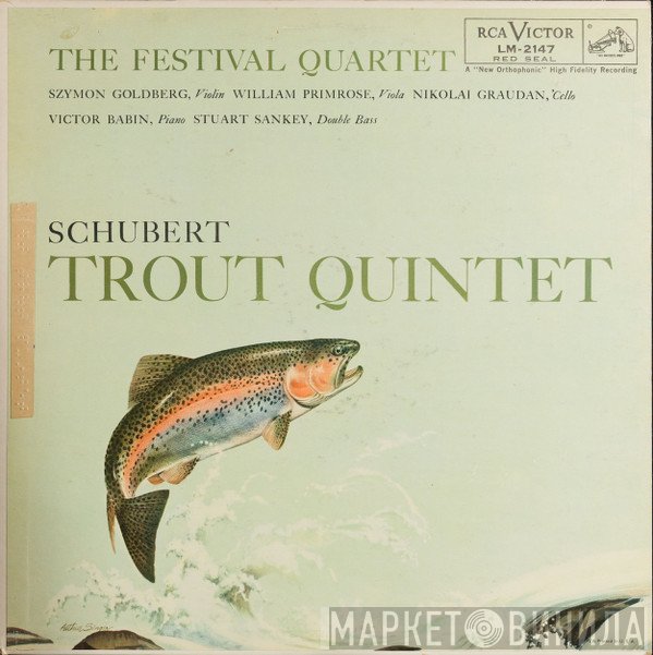 Franz Schubert, The Festival Quartet & Stuart Sankey  - Trout Quintet