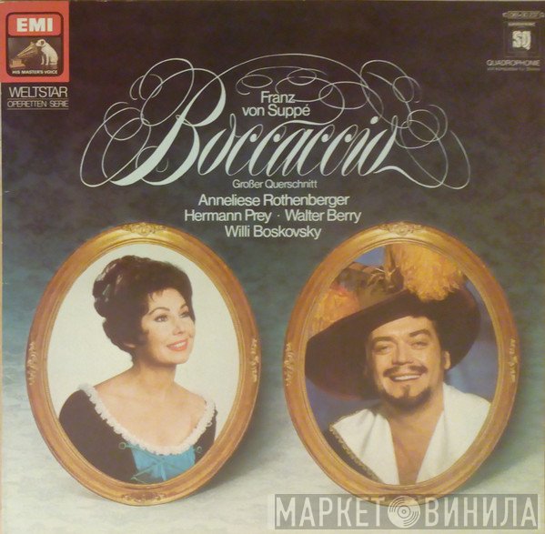 Franz von Suppé - Anneliese Rothenberger, Hermann Prey, Walter Berry, Willi Boskovsky  - Boccaccio (Großer Querschnitt)