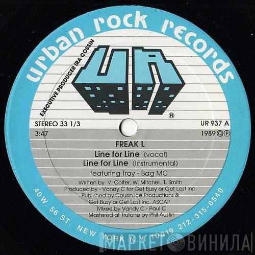 Freak L - Line For Line / When The Pen Hits The Paper