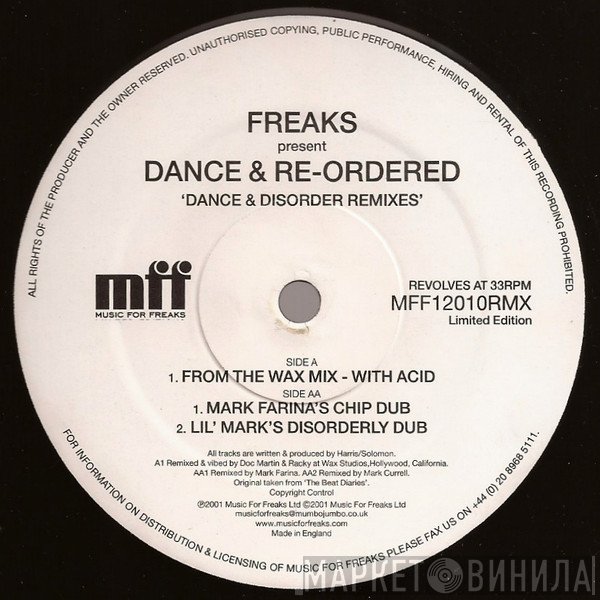 Freaks - Dance And Re-Ordered (Dance & Disorder Remixes)