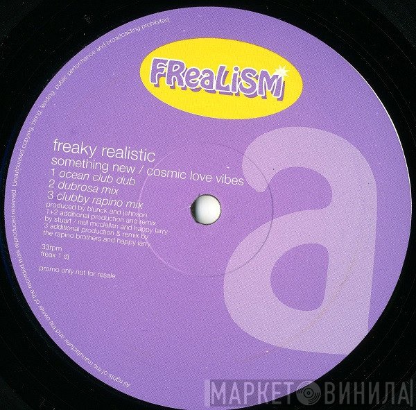 Freaky Realistic - Something New (Cosmic Love Vibes)