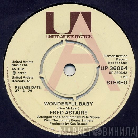 Fred Astaire  - Wonderful Baby