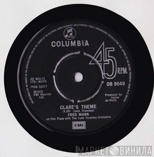 Fred Mann, The Jack Trombey Orchestra - Clare's Theme