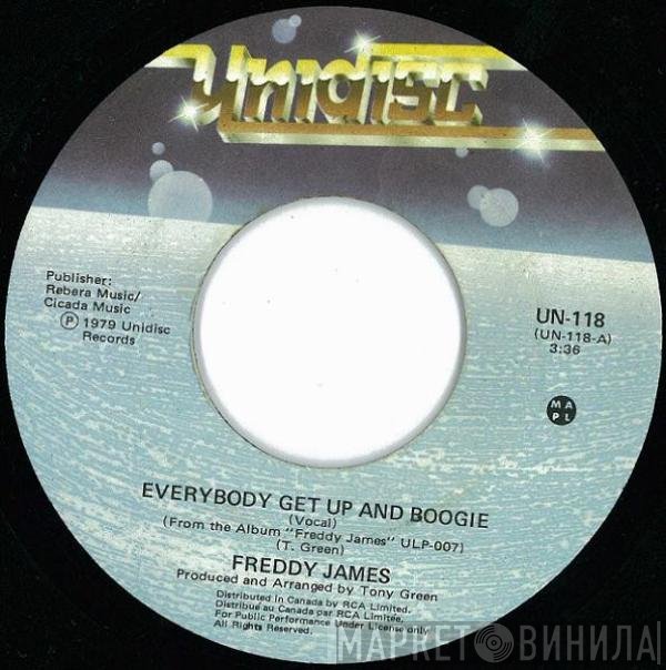 Freddie James - Everybody Get Up And Boogie