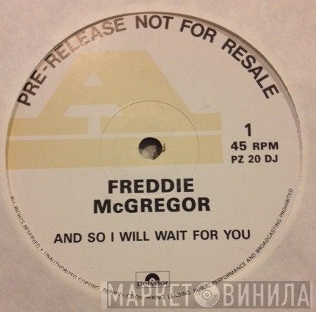 Freddie McGregor - And So I Will Wait For You