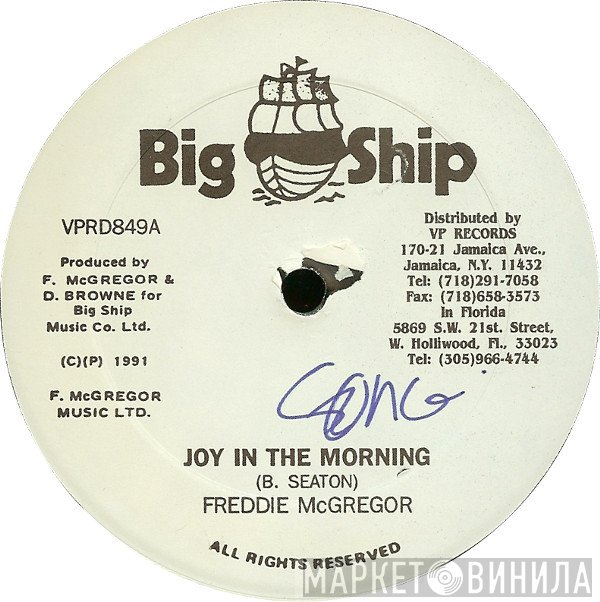 Freddie McGregor  - Joy In The Morning