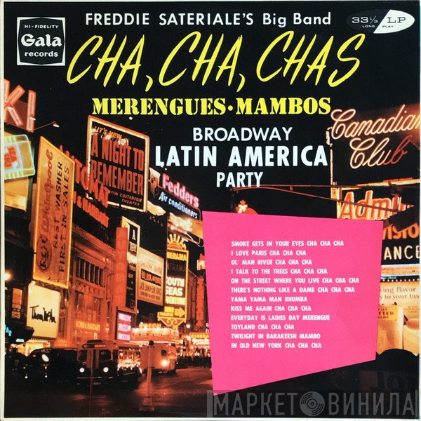Freddie Sateriale's Big Band - Cha, Cha, Chas Merengues • Mambos
