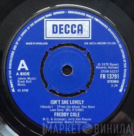 Freddy Cole - Isn't She Lovely