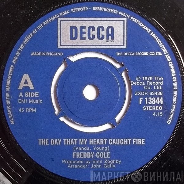 Freddy Cole - The Day That My Heart Caught Fire