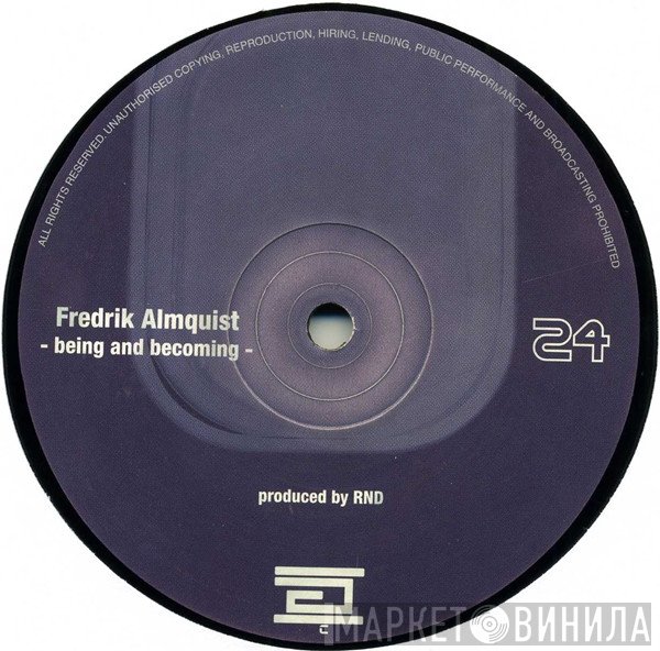 Fredrick Almquist - Being And Becoming