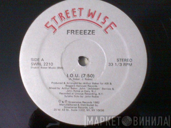 Freeez  - I.O.U.