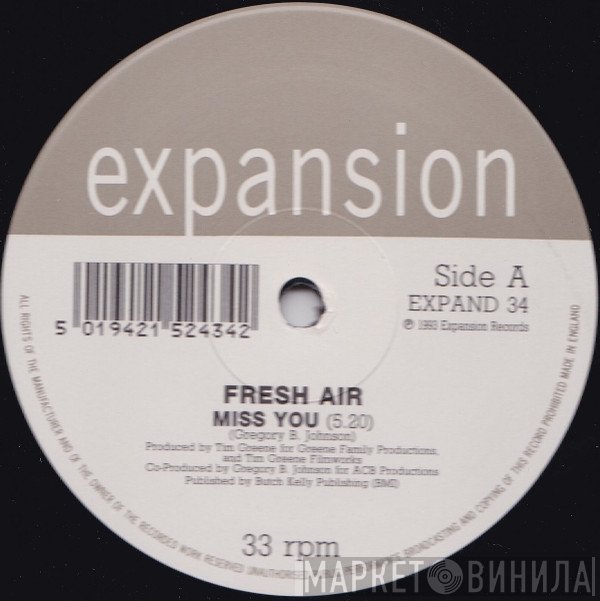 Fresh Air  - Miss You