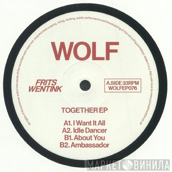Frits Wentink - Together EP