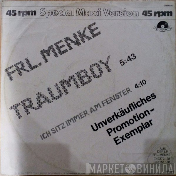 Frl. Menke  - Traumboy