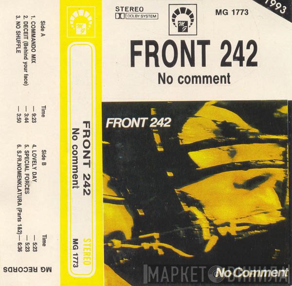 Front 242  - No Comment
